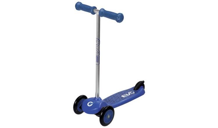 EVO Move and Groove 3 Wheel Scooter - Blue GOODS Argos