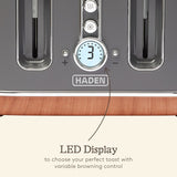 Haden Dorchester 4 slice toaster, imported from the UK