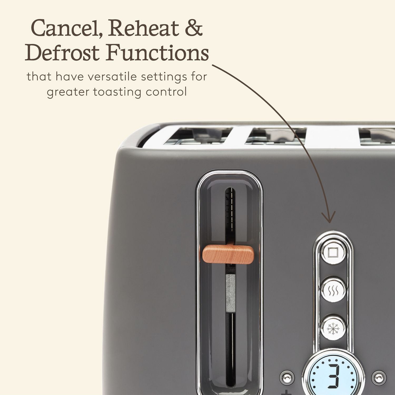 Haden Dorchester 4 slice toaster, imported from the UK