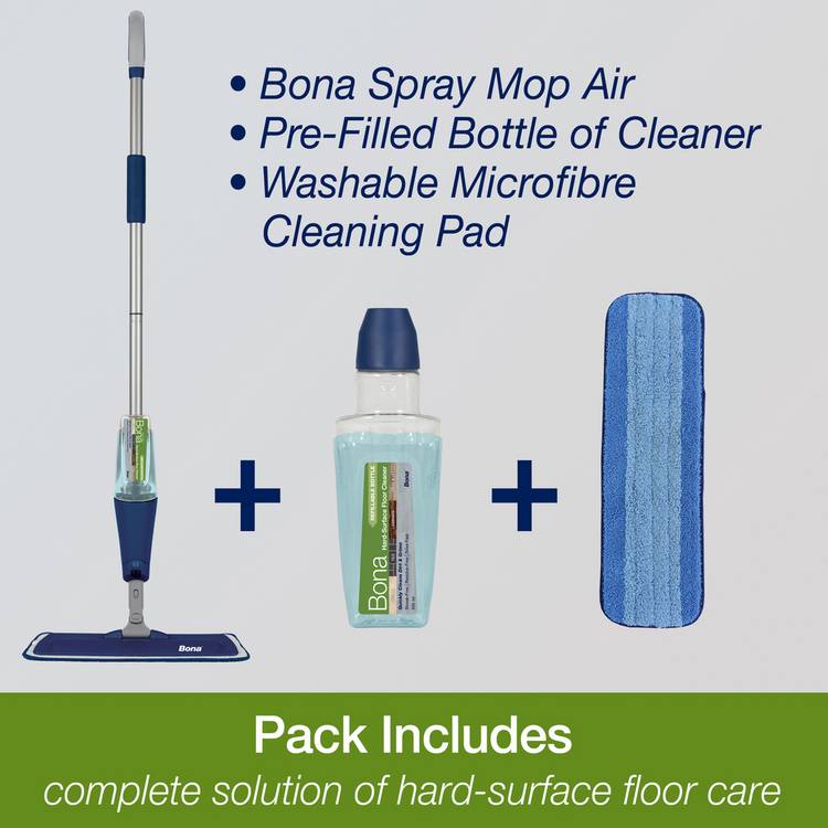 Bona Spray Mop Air Set hard floor cleaner (British brand)