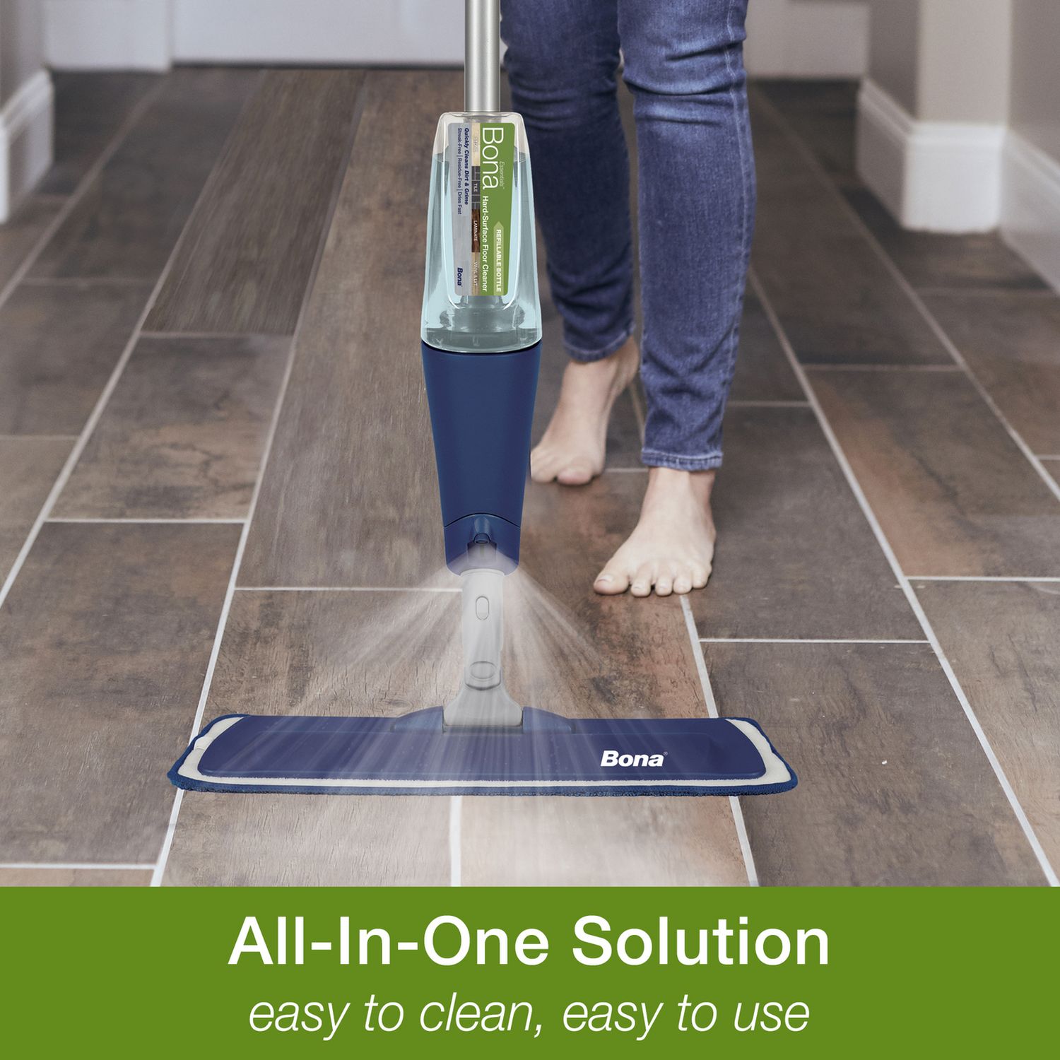 Bona Spray Mop Air Set hard floor cleaner (British brand)