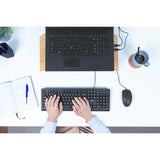 Trust Primo wired keyboard and mouse set (British brand)