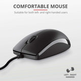 Trust Primo wired keyboard and mouse set (British brand)