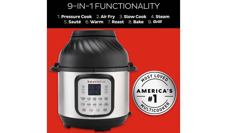 Instant Pot Duo Crisp 6 Multi Cooker And Air Fryer GOODS Argos