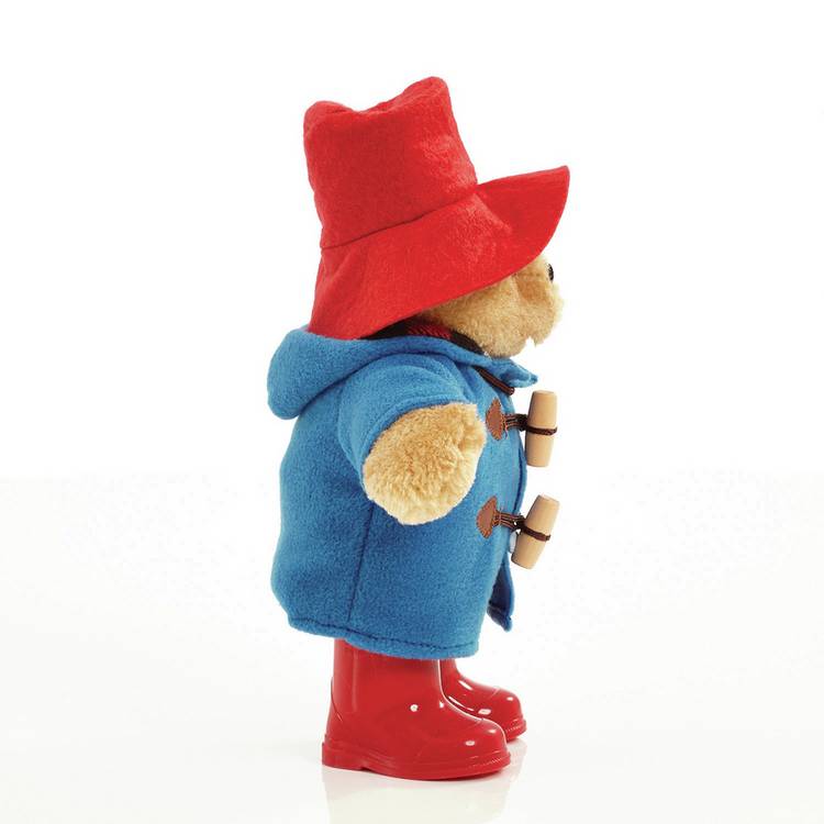 Paddington Bear classic plush toy with boots (British brand)