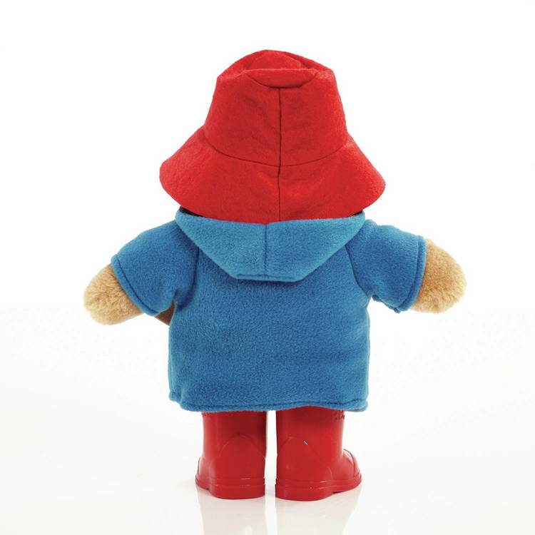 Paddington Bear classic plush toy with boots (British brand)
