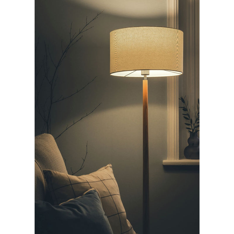 Habitat Pole Floor Lamp Base Only - Oak