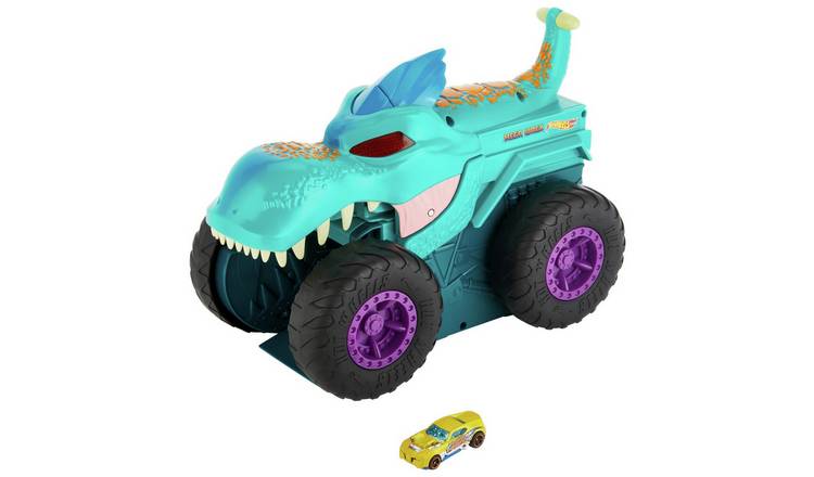 Hot Wheels Monster Trucks Car Chompin' Mega-Wrex Vehicle