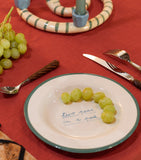 Laetitia Rouget Two Peas in a Pod dessert plate 20cm, UK version