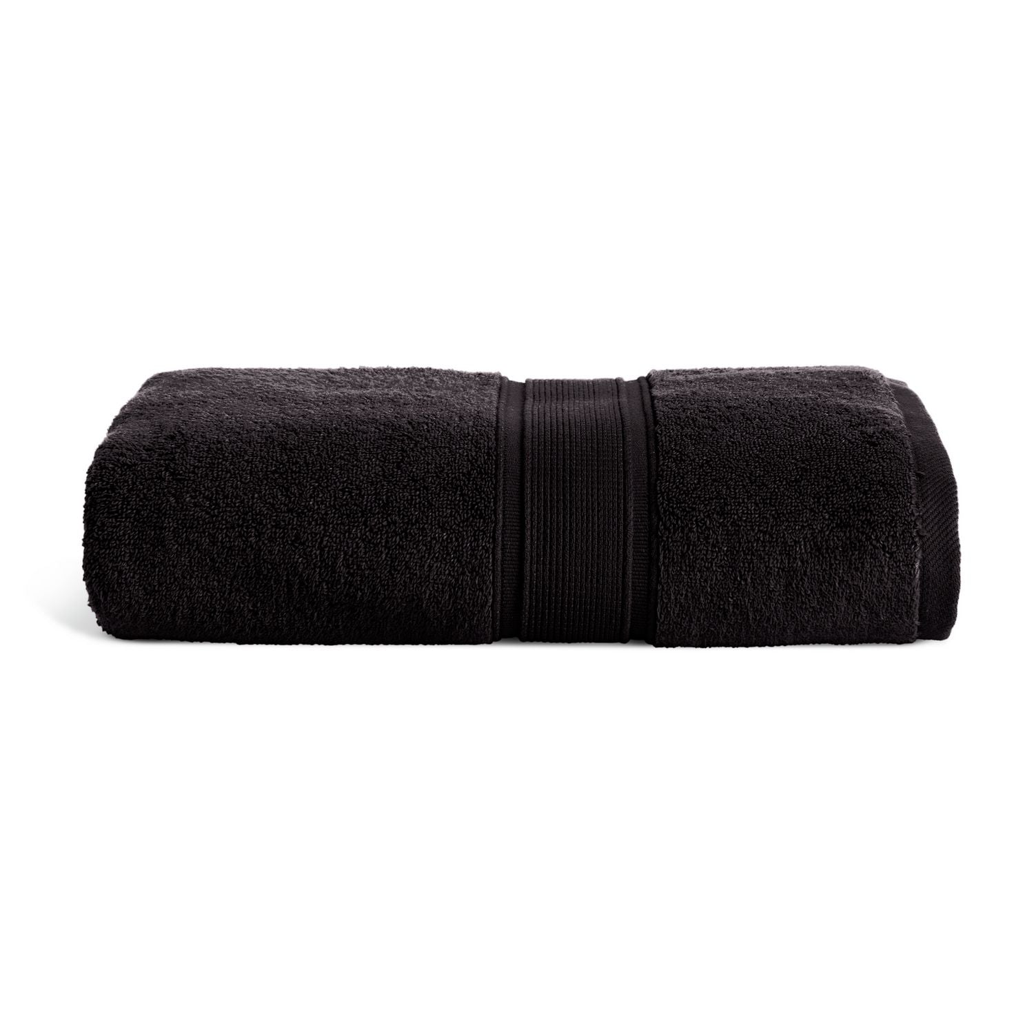 Habitat black bath sheet 150x100cm (British brand)