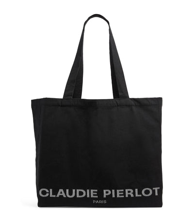 Harrods Claudie Pierlot Logo Tote Bag Minimalist Fashion Bag- Buy online at McGrocer