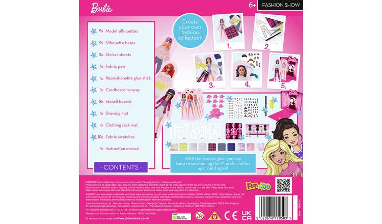 John Adams Barbie Doll Fashion Show GOODS Argos