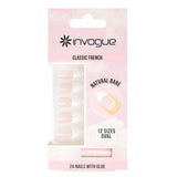 Invogue Bare French Oval Nails - Pack of 28 GOODS Superdrug   