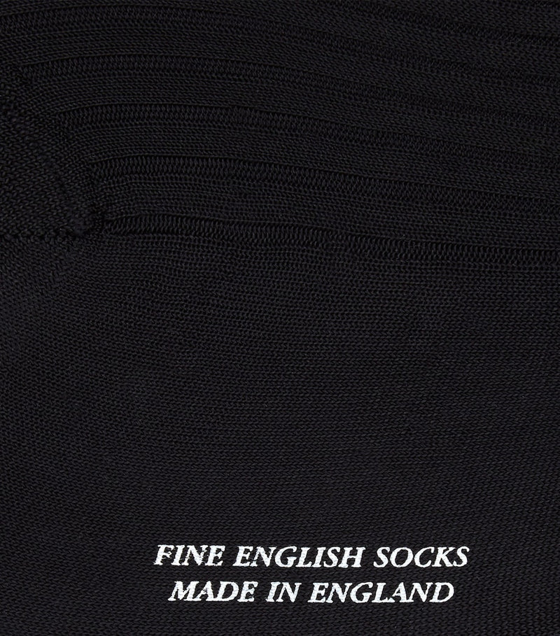 Pantherella Silk Baffin Over-the-Knee Socks, imported from the UK