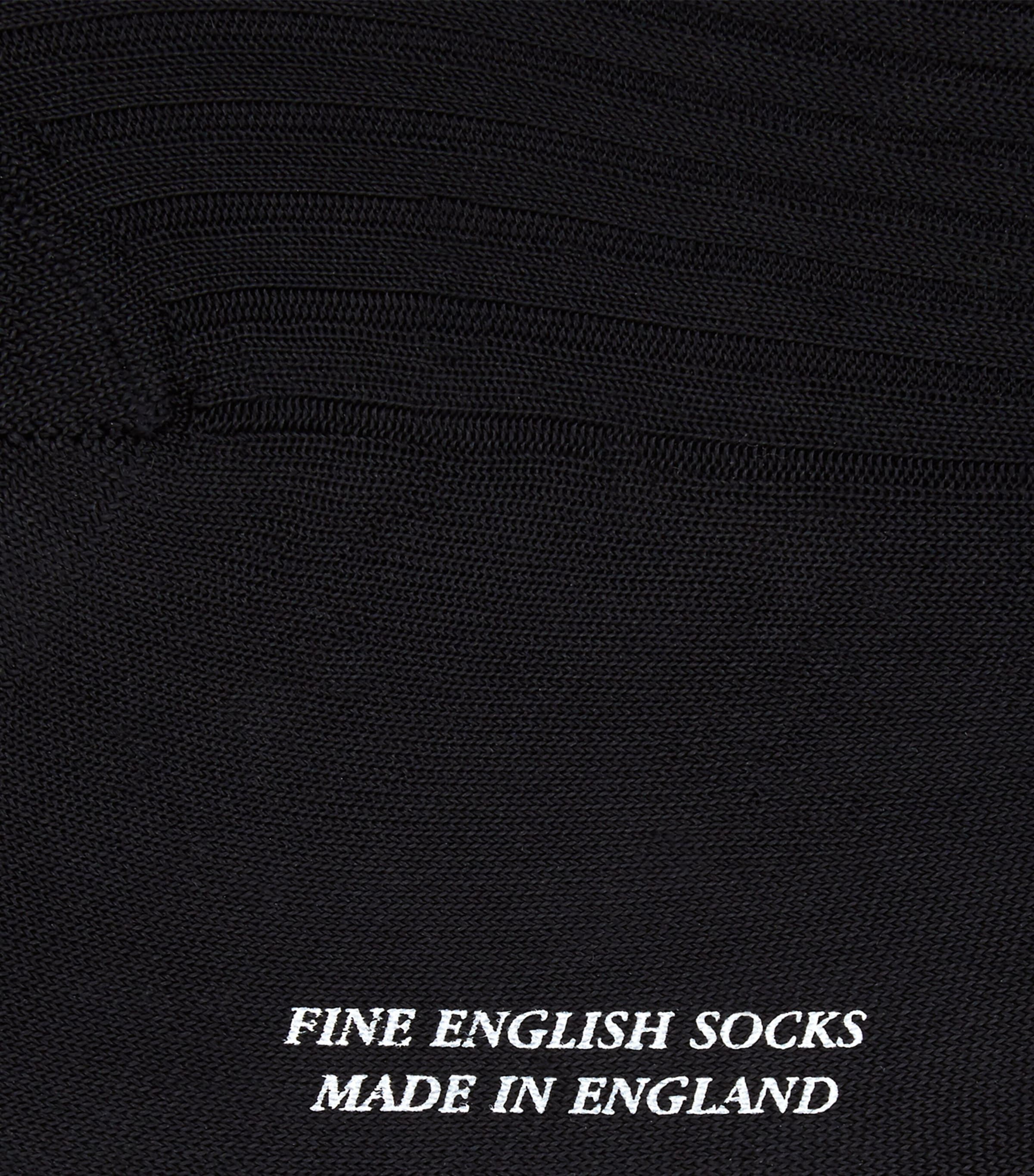 Pantherella Silk Baffin Over-the-Knee Socks, imported from the UK