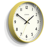 Jones Jam wall clock Cheeky Yellow 30cm (British brand)
