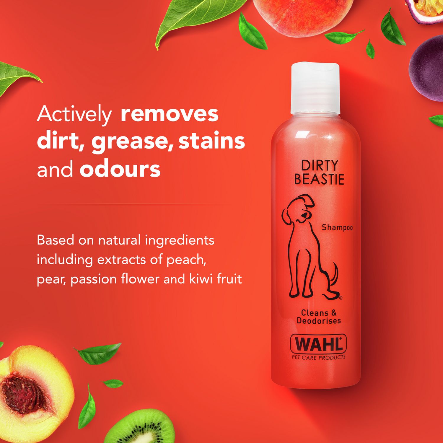 Wahl Dirty Beastie pet shampoo and conditioner kit, UK version