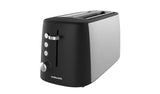 Cookworks Long Slot 4 Slice Toaster - Black and Silver GOODS Argos