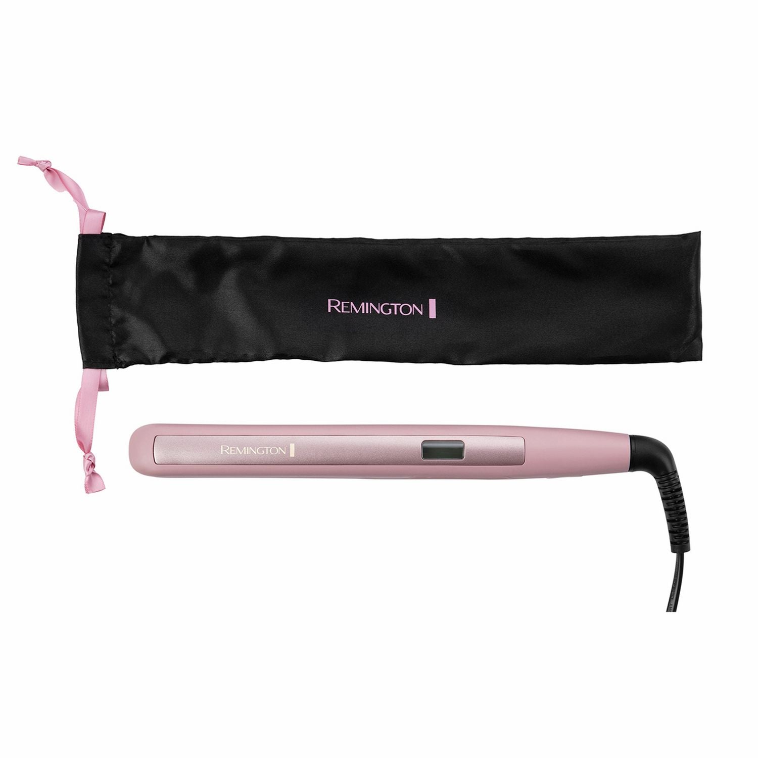 Remington coconut smooth hair straightener pink (British brand)