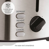 Morphy Richards Equip 2 Slice Toaster brushed stainless steel - British product