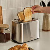 Morphy Richards Equip 2 Slice Toaster brushed stainless steel - British product