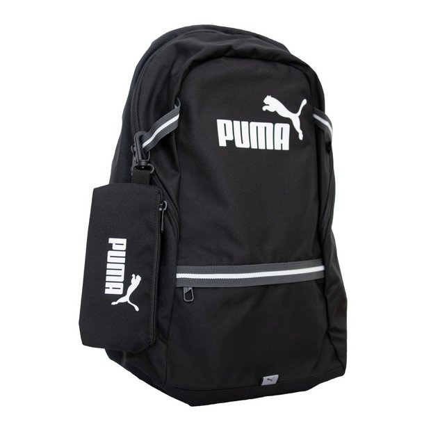 Puma Back to School Backpack Combo Black, imported from the UK