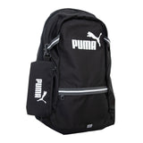 Puma Back to School Backpack Combo Black, imported from the UK