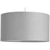 Habitat grey velvet lampshade 49cm - British product