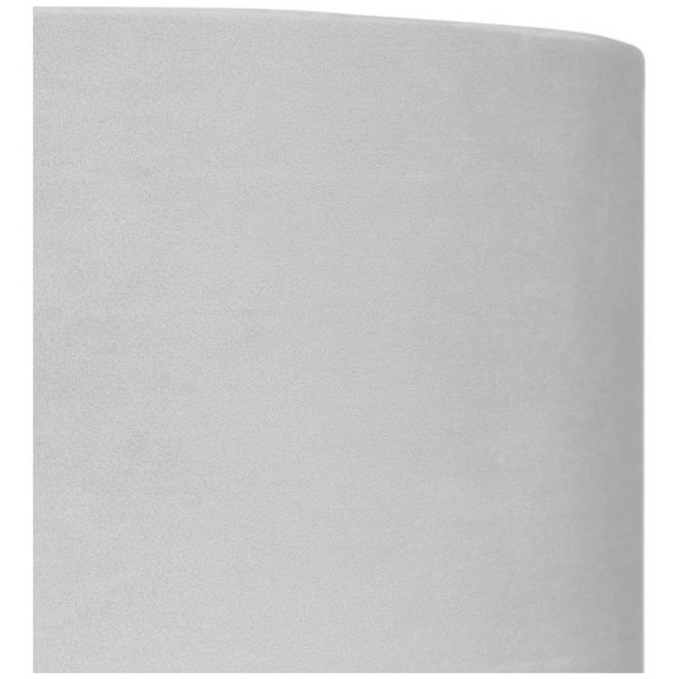 Habitat grey velvet lampshade 49cm - British product