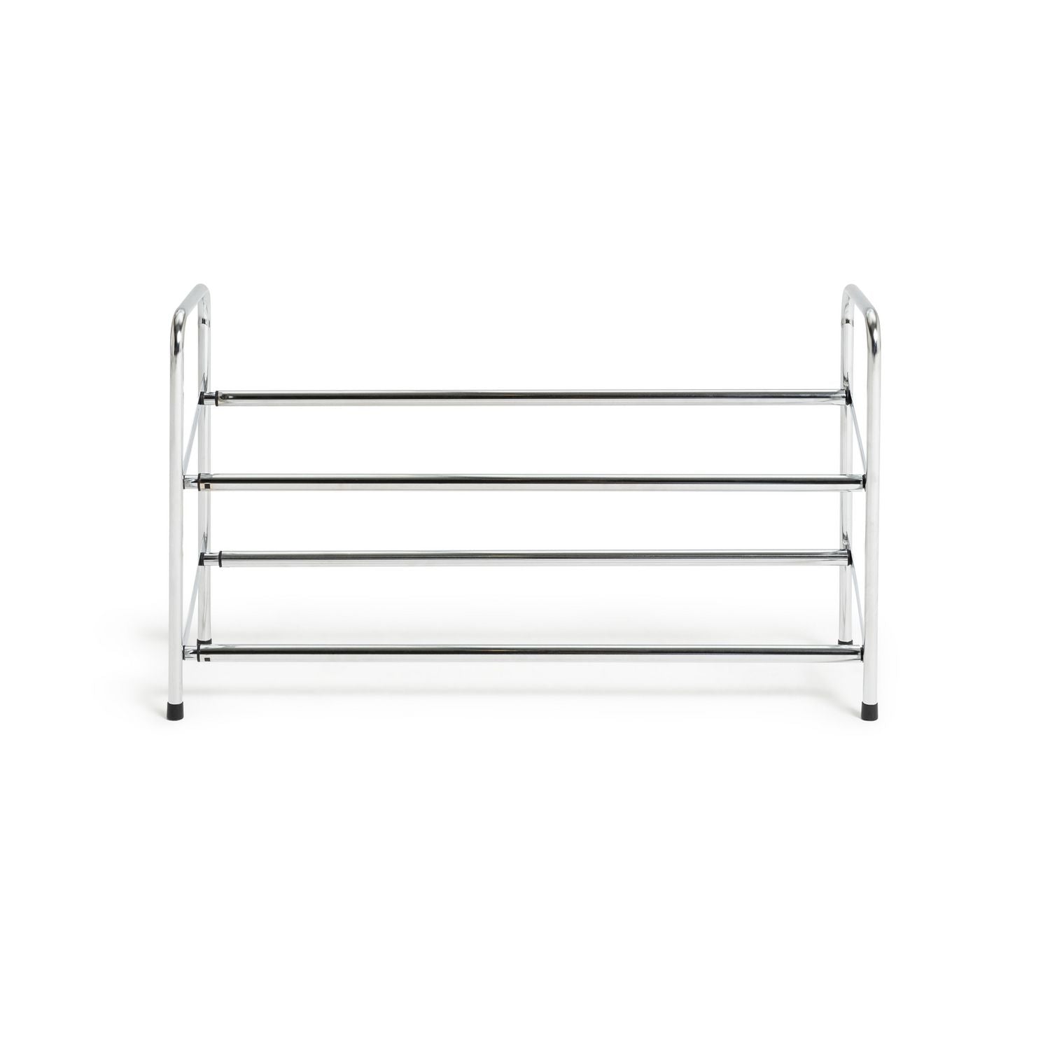 Argos Home 2 tier extending shoe rack chrome, UK version