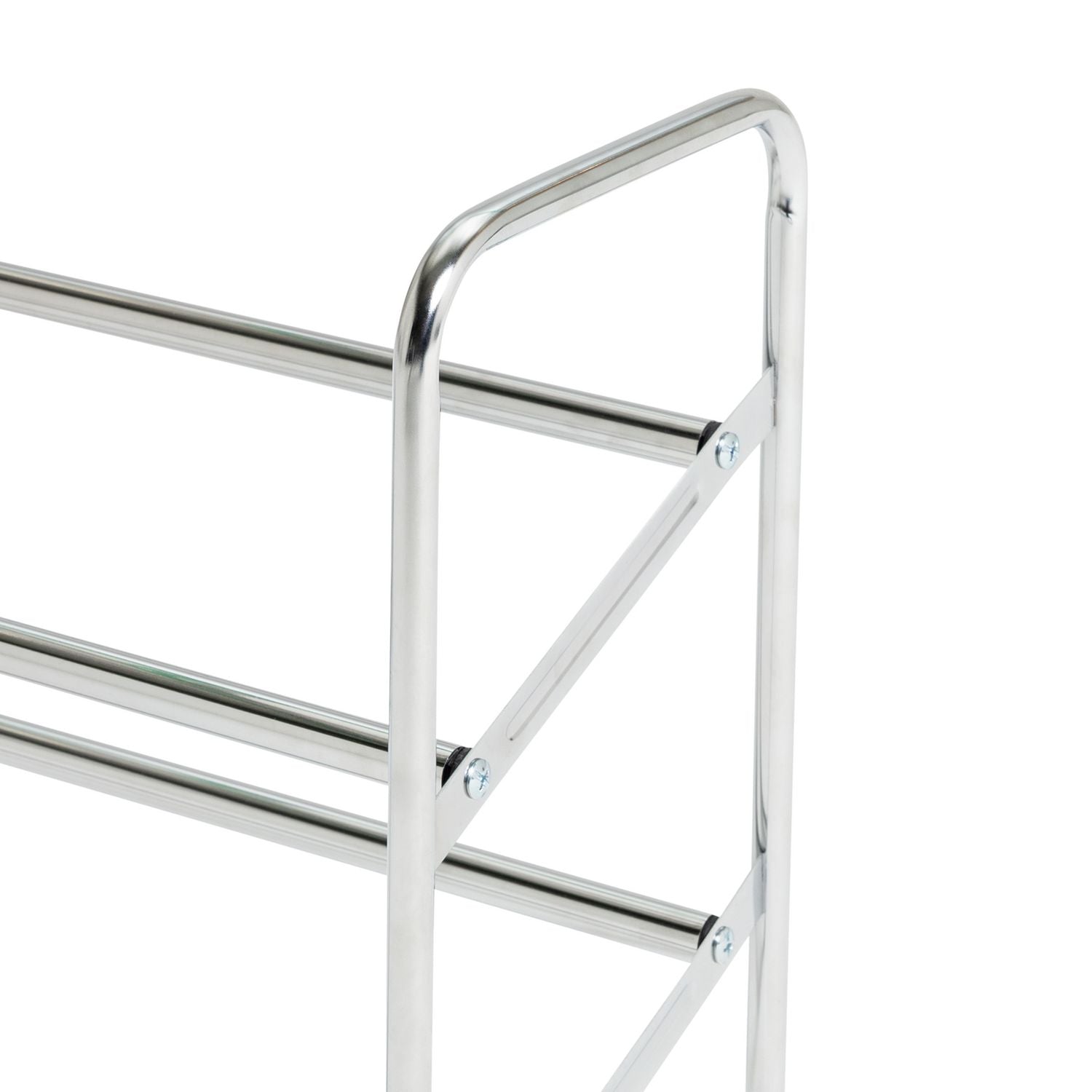 Argos Home 2 tier extending shoe rack chrome, UK version