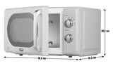 De'Longhi Argento Flora 800W Standard Microwave - Sage Green GOODS Argos