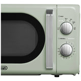 De'Longhi Argento Flora microwave sage green 20L, imported from the UK