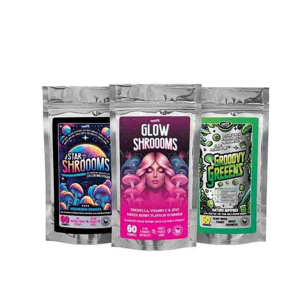 Innooova Glow & Flow bundle 30 day supply gummies, UK version