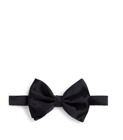 Harrods Giorgio Armani Silk Pre-Tied Bowtie- Buy online at McGrocer
