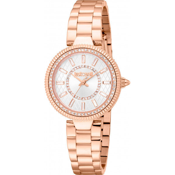 Just Cavalli rose gold ladies glam chic ostentatious watch - British product