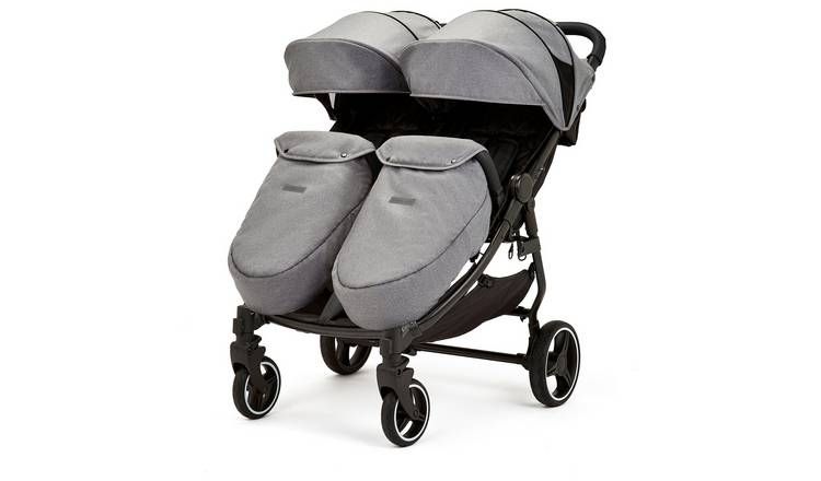 Ickle Bubba Venus Max Double Stroller – Space Grey GOODS Argos