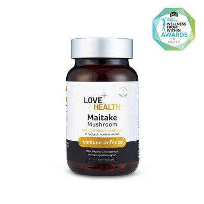 Superdrug Love Health Immune Defense Maitake Mushroom Capsules 500mg- Buy online at McGrocer