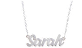 Revere Sterling Silver Personalised Name Pendant Necklace GOODS Argos