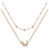 Radley moon and star necklace with rose gold plating - British product