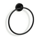 Habitat towel ring matt black wall mounted, UK version