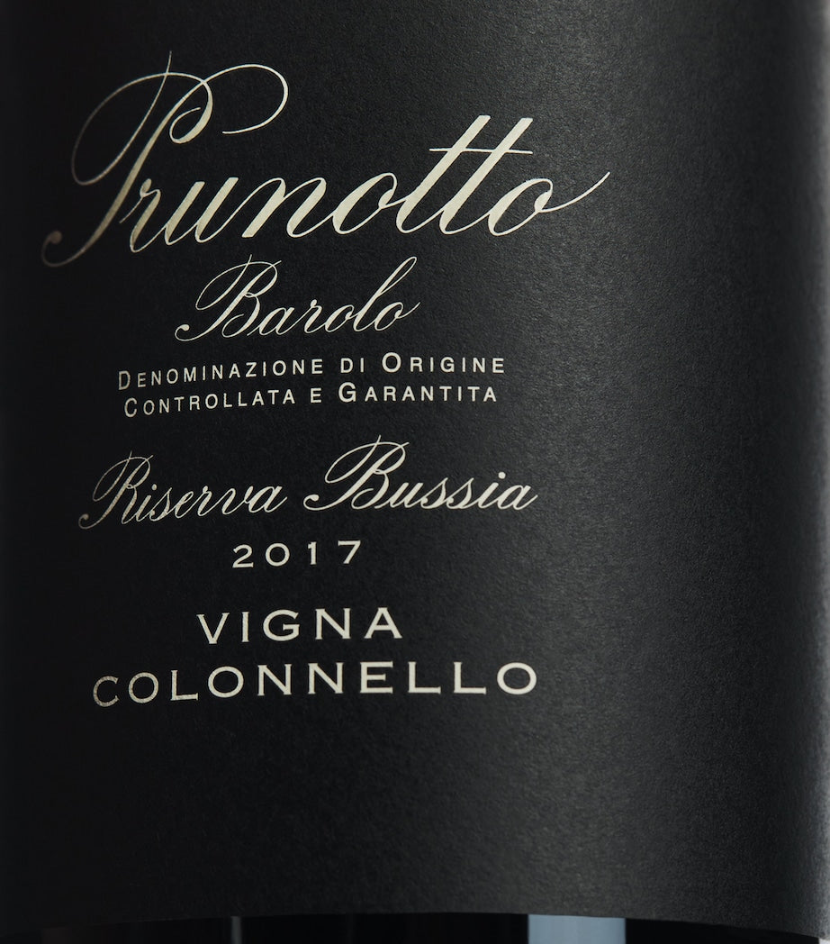 Prunotto Barolo Bussia Riserva wine 75cl - British product