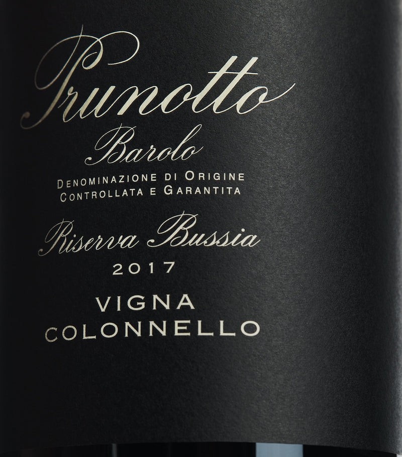 Prunotto Barolo Bussia Riserva wine 75cl - British product