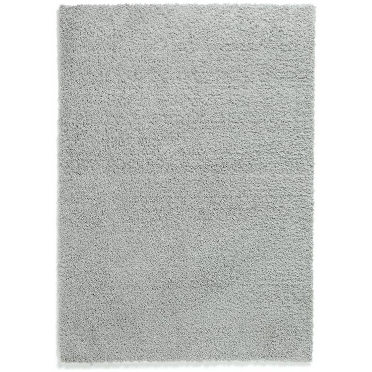 Habitat dove grey shaggy rug 60x100cm, UK version