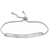 Revere sterling silver ID slider bracelet 25cm - British product