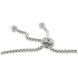 Revere sterling silver ID slider bracelet 25cm - British product