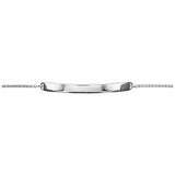 Revere sterling silver ID slider bracelet 25cm - British product