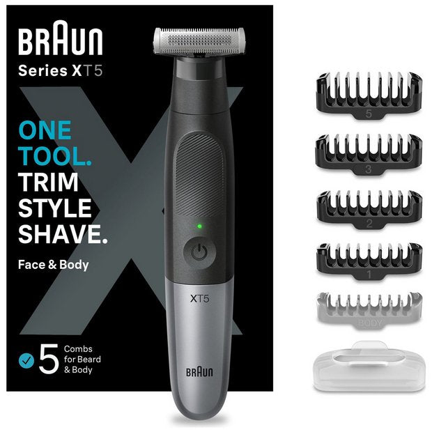 Braun Series XT5 beard and body shaver XT5100 - British product
