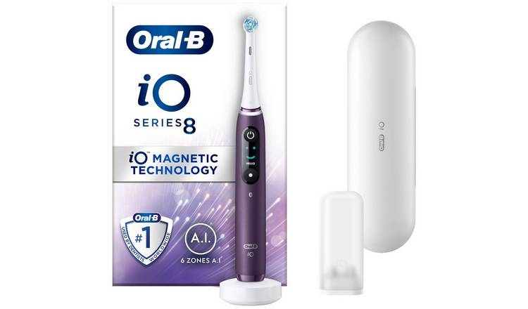 Oral-B iO - 8 Ultimate Clean Electric Toothbrush - Violet GOODS Argos