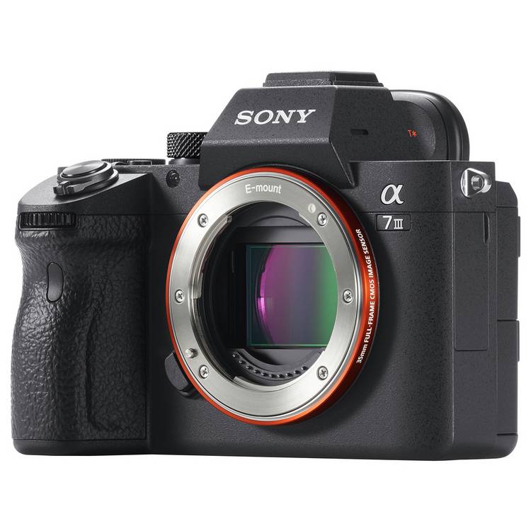 Sony Alpha 7 III full-frame mirrorless camera - British product